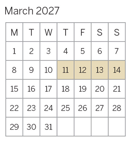 March 2027